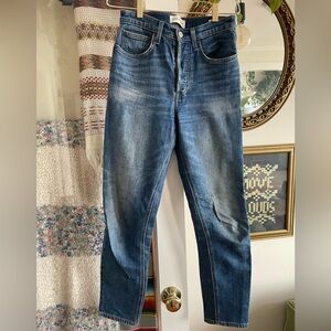 Aritzia Denim Forum Yoko High Rise Slim 27
